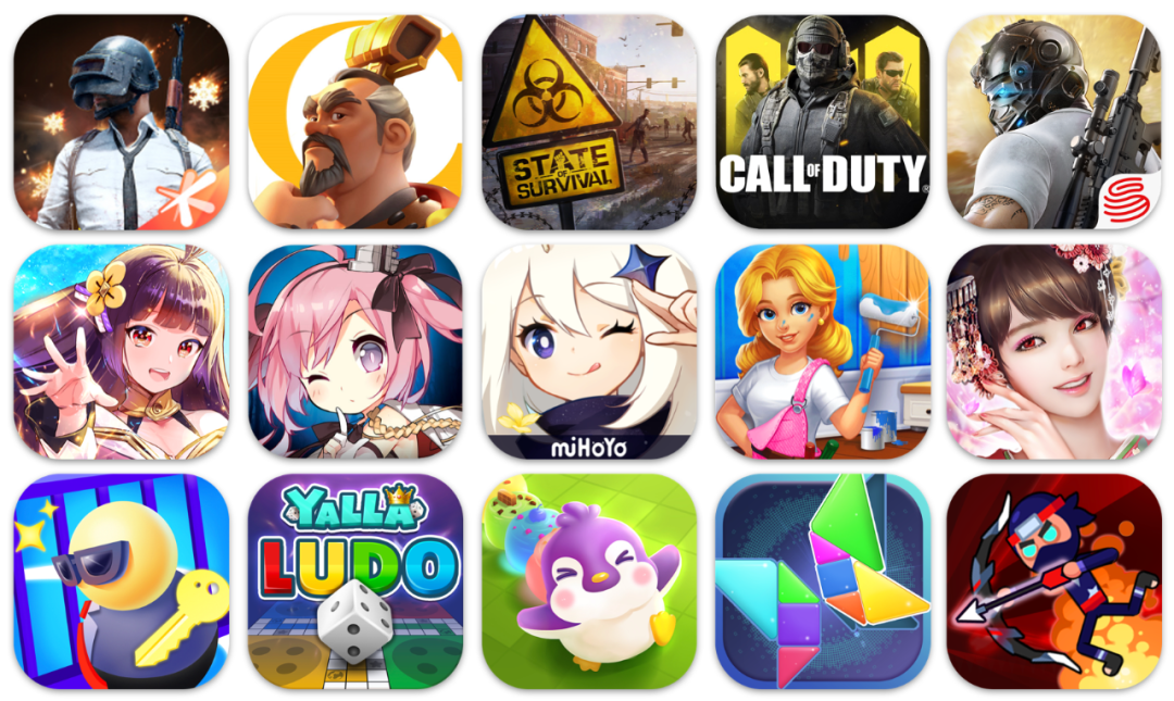 2020年9月成功出海的中国手游TOP30：《State of Survival》入围前三，《原神》空降双榜