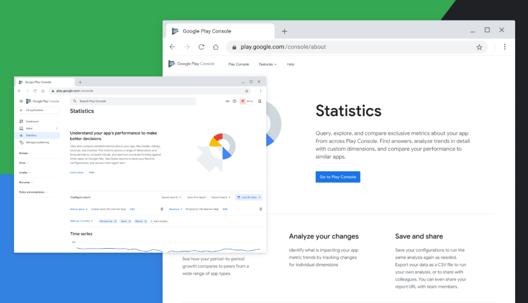 Google Play Console beta 版全新发布