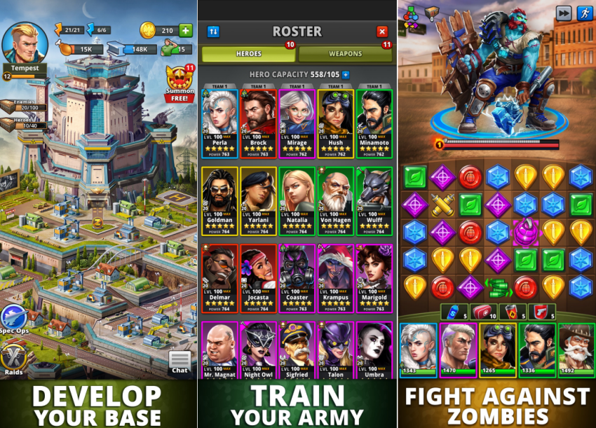 下一款10亿美元级别的三消RPG手游？Small Giant Games发布丧尸题材新作