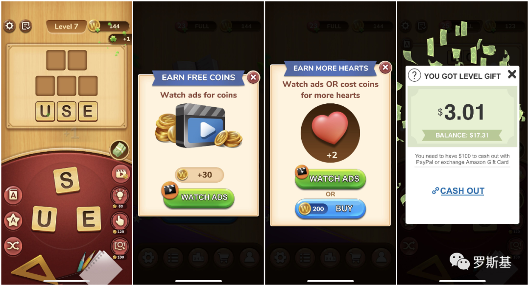 海外网赚游戏买量投放与产品玩法套路案例分析