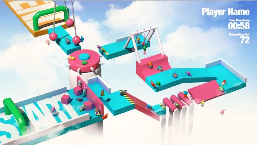 在《糖豆人》身上，我们看到了竞技游戏火爆的六大因素