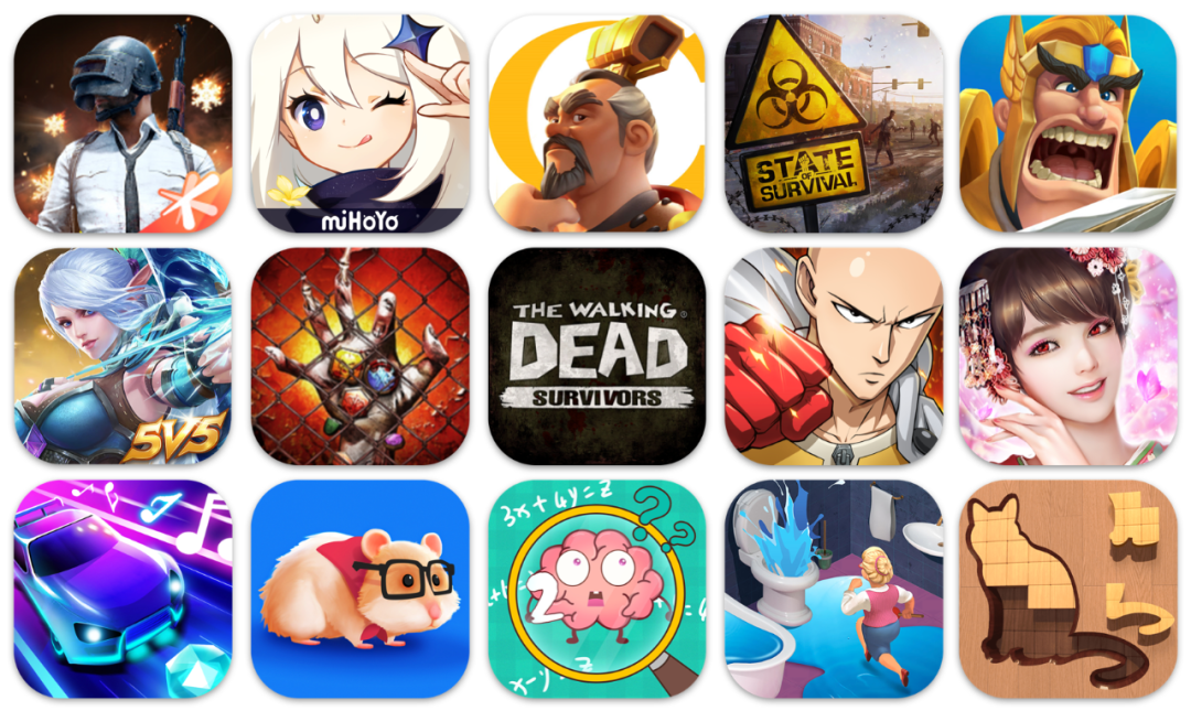 2021年4月成功出海的中国手游TOP30：《万国觉醒》海外吸金16亿美元，末日题材再添大作《The Walking Dead》