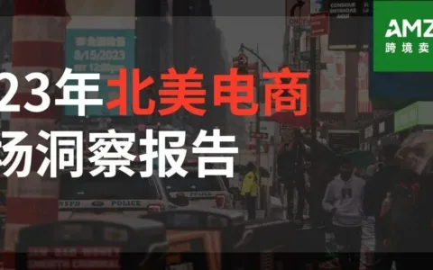 销售额破万亿美元，2023年北美电商市场洞察报告出炉！