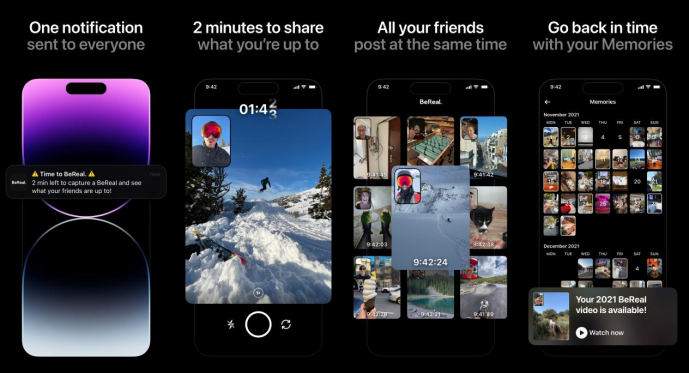 字节、腾讯、Meta先后入局 大厂们为什么要和BeReal抢生意