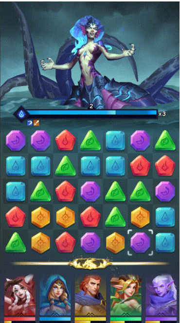 头部产品海外单月收入仅次于《原神》，国内厂商要把三消+X玩出花了