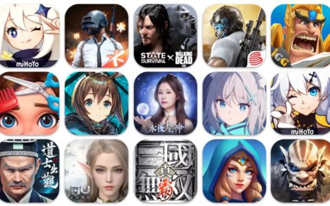 2022年1月成功出海的中国手游TOP30 - 《原神》拿下海外手游收入冠军，8款新品集中亮相