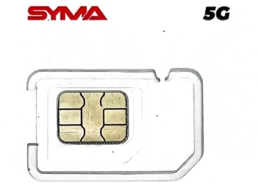 法国Syma手机电话卡海外APP注册接码实体SIM卡出国跨国留学生国际旅游手机卡,可续费充值续期